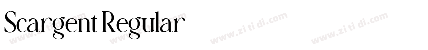 Scargent Regular字体转换 Scargent Regular字体转换